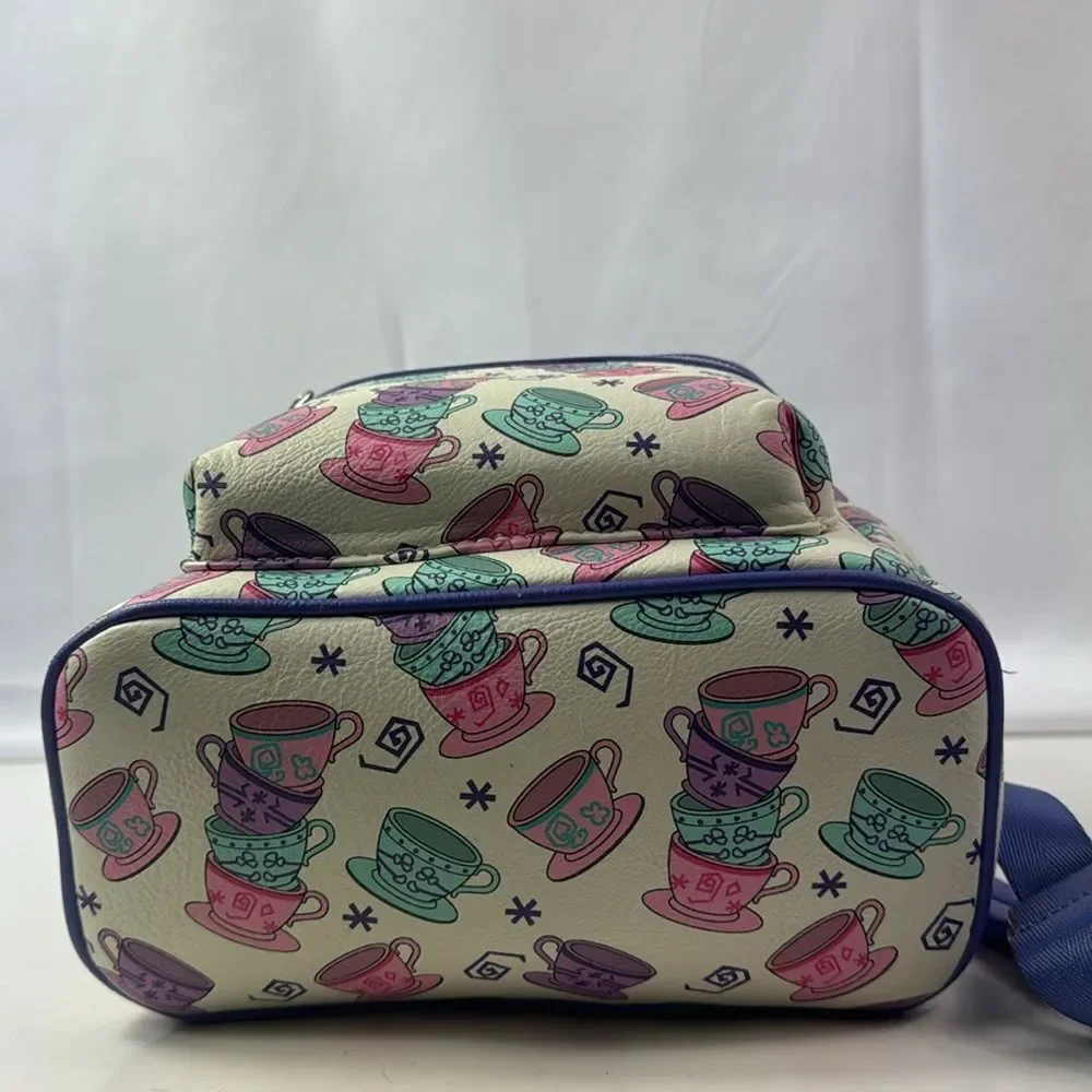 Disney Parks Loungefly Mad Tea Party Mini Backpack Alice In Wonderland Tea Cups